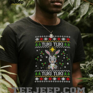 Tuki Burrito Sabanero Ugly Christmas Latino Navidad Holiday shirt