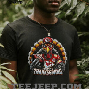Turkey Kansas City Chiefs Happy Thanksgiving Football NFL 2025 shirt