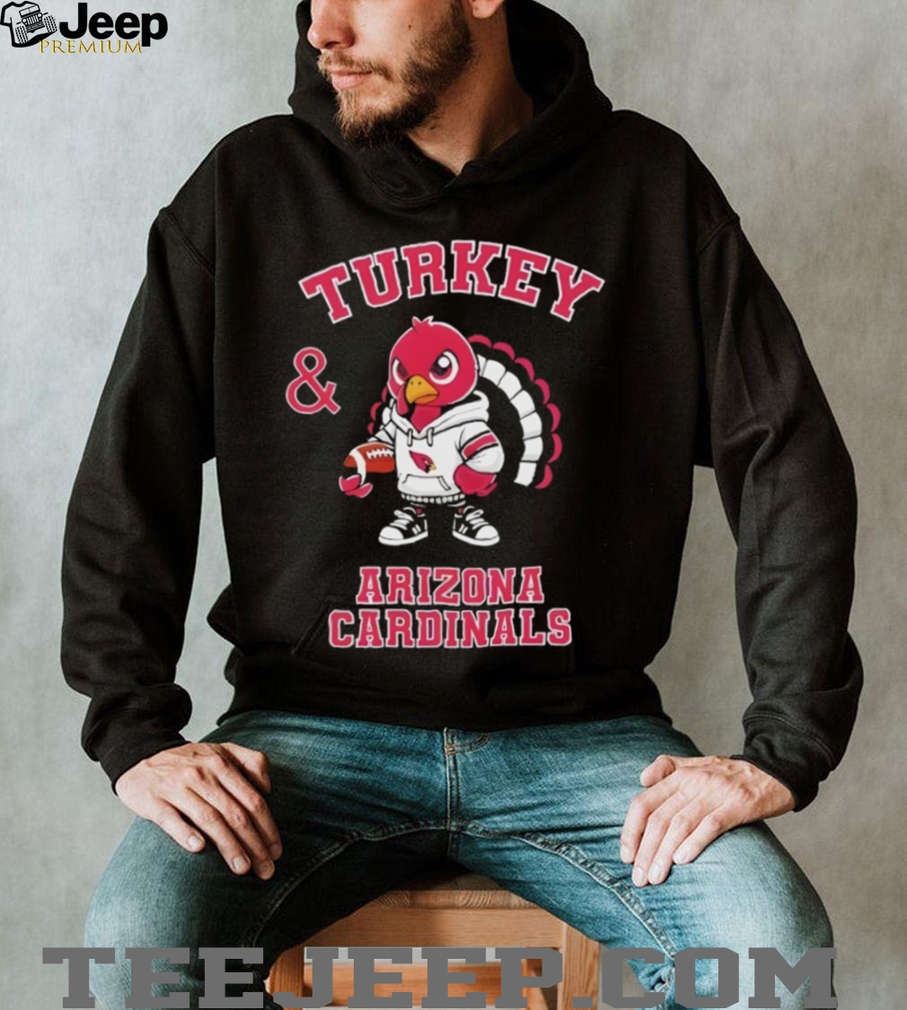 Turkey and Arizona Cardinals Football NFL Happy Thanksgiving shirt Turkey and Arizona Cardinals Football NFL Happy Thanksgiving shirt