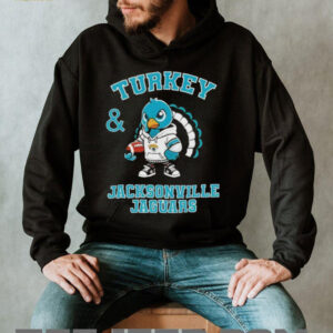 Turkey and Jacksonville Jaguars Football NFL Happy Thanksgiving shirt