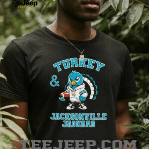 Turkey and Jacksonville Jaguars Football NFL Happy Thanksgiving shirt