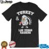 Turkey and New York Giants Football NFL Happy Thanksgiving shirt