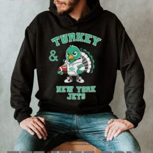Turkey and New York Jets Football NFL Happy Thanksgiving shirt