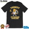 Turkey and Cleveland Browns Football NFL Happy Thanksgiving shirt