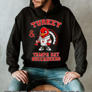 Turkey and Tampa Bay Buccaneers Football NFL Happy Thanksgiving shirt