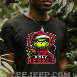 UNLV Rebels Grinch Football Christmas T Shirt