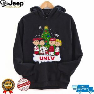 UNLV Rebels Peanuts Snoopy and Friends Christmas Shirts