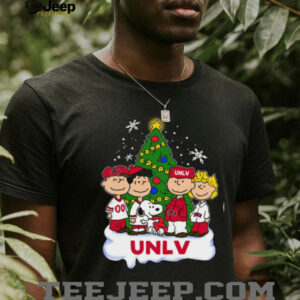 UNLV Rebels Peanuts Snoopy and Friends Christmas Shirts