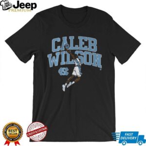 Unc Basketball Caleb Wilson Name Pose T shirt Unc Basketball Caleb Wilson Name Pose T shirt