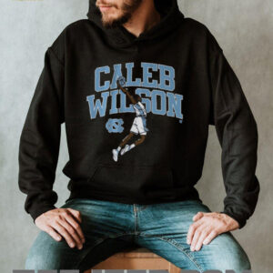 Unc Basketball Caleb Wilson Name Pose T shirt
