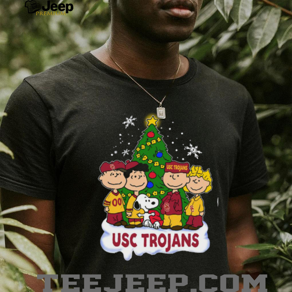 Usc Trojans Peanuts Snoopy and Friends Christmas Shirt Usc Trojans Peanuts Snoopy and Friends Christmas Shirt