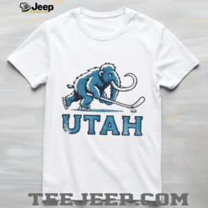 Utah Mammoth Hockey NHL mascot logo shirt