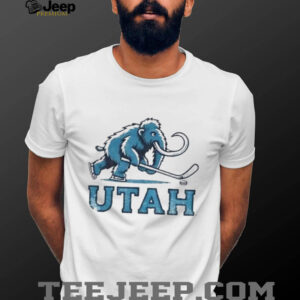 Utah Mammoth Hockey NHL mascot logo shirt