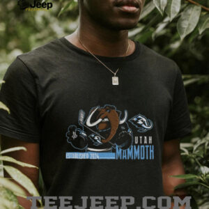 Utah Mammoth NHL Hockey Mascot Establlished 2024 shirt