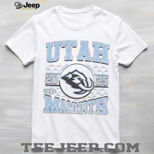 Utah Mammoth NHL Hockey UTAH 2025 logo shirt