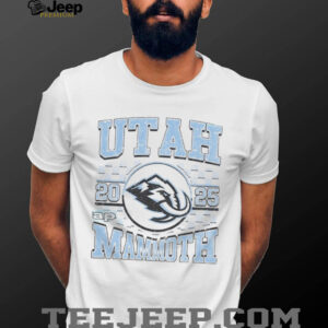 Utah Mammoth NHL Hockey UTAH 2025 logo shirt
