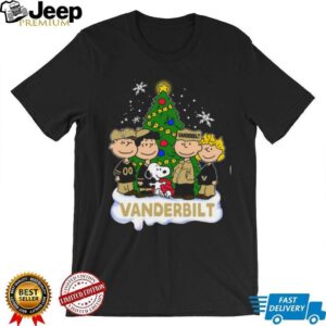 Vaderbilt Peanuts Snoopy and Friends Christmas Shirt