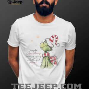 Vintage Mean Grinch maybe Christmas perhaps means a little bit more Character T Shirt