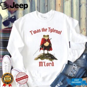 Vintage Portland frog Twas the Tylenol M’lord t shirt Vintage Portland frog Twas the Tylenol M’lord t shirt