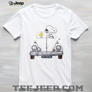 Vintage Snoopy & Woodstock Aircooled VW Beetle Shirt