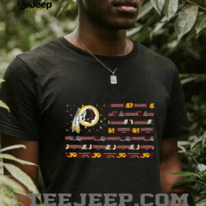 Washington Redskins Distressed Flag T Shirt