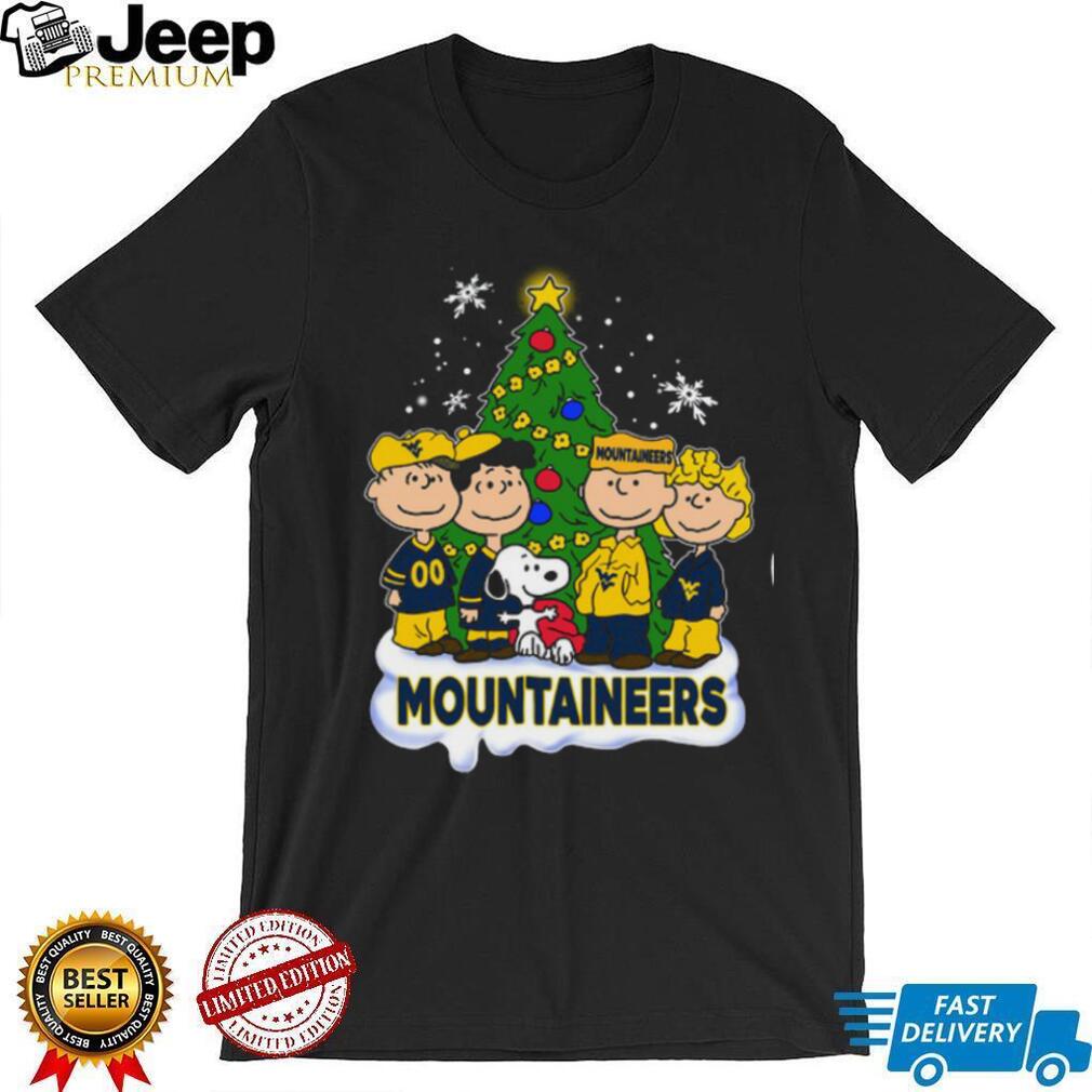 West Virginia Mountaineers Peanuts Christmas Shirts West Virginia Mountaineers Peanuts Christmas Shirts