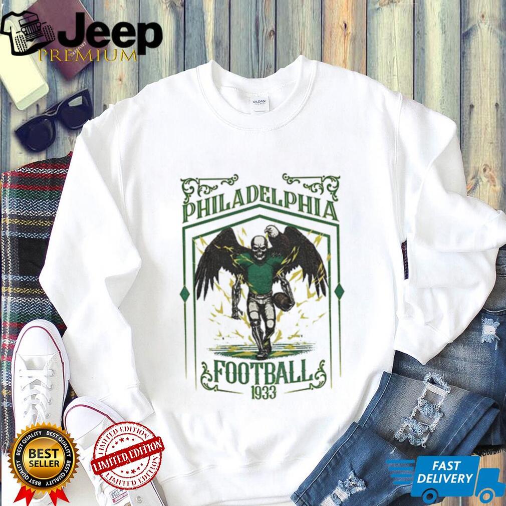 Skull Philadelphia Eagles Football 1933 Game Day shirt Skull Philadelphia Eagles Football 1933 Game Day shirt