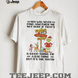 YOU WILL NEVER FIND ANOTHER ME NOT SURE IF T HAT'S A GOOD THING OR A BAD THING BUT IT'S THE TRUTH T Shirt