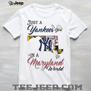 Yankees Girl in a Maryland World