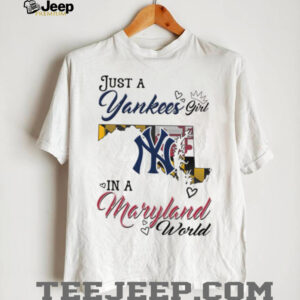 Yankees Girl in a Maryland World