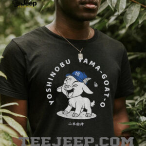 Yoshinobu Yamamoto Goat Los Angeles Dodgers MVP World series shirt