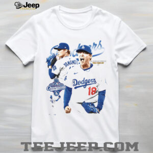 Yoshinobu Yamamoto World Series MVP RHP Los Angeles Dodgers MLB Baseball graphic shirt