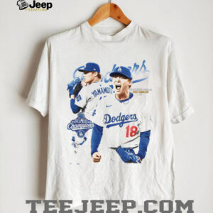Yoshinobu Yamamoto World Series MVP RHP Los Angeles Dodgers MLB Baseball graphic shirt
