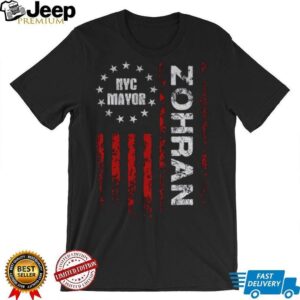 Zohran Mamdani NYC Mayor 2025 Patriotic Political Campaign flag shirt