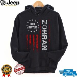 Zohran Mamdani NYC Mayor 2025 Patriotic Political Campaign flag shirt