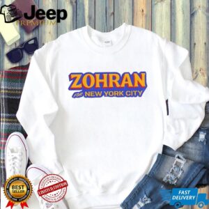 Zohran for New York City Mamdani 2025 Progressive Democrat shirt