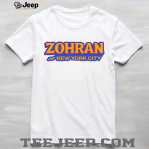 Zohran for New York City Mamdani 2025 Progressive Democrat shirt