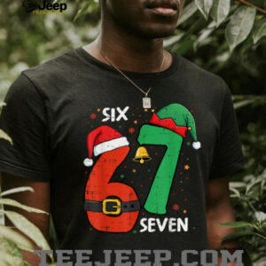 67 Christmas Funny 6 7 Meme Six Seven Xmas Men Women Kids T Shirt