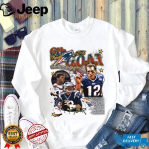 6th Round to the G.O.A.T. Tom Brady Graphic Tee