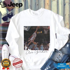 Aaron Air Gordon portrait photo shirt