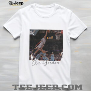 Aaron Air Gordon portrait photo shirt