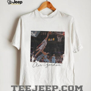 Aaron Air Gordon portrait photo shirt