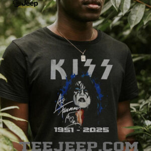 Ace Frehley Memorial 1951 2025 signature t shirt