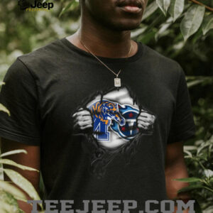 Aidan Hutchinson Detroit Lions Homage NFL Blitz Player Tri Blend T Shirt