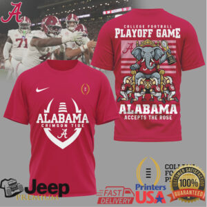 Alabama Crimson Tide College Football Playoff Game T Shirt