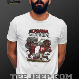 Alabama Crimson Tide KO Indiana Hoosiers Retro Rivalries Football CFP GameDay shirt Alabama Crimson Tide KO Indiana Hoosiers Retro Rivalries Football CFP GameDay shirt