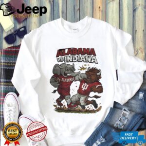 Alabama Crimson Tide KO Indiana Hoosiers Retro Rivalries Football CFP GameDay shirt