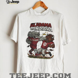 Alabama Crimson Tide KO Indiana Hoosiers Retro Rivalries Football CFP GameDay shirt