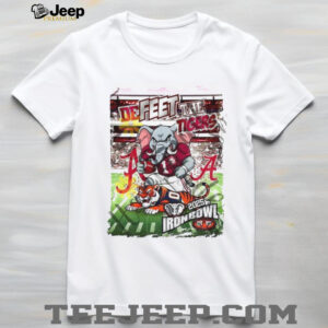 Alabama Crimson Tide beat Auburn Tigers Iron Bowl 2025 Defeet the Tigers shirt