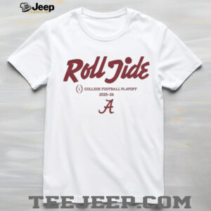 Alabama Crimson Tide football Roll Kids College Football Playoff 2025 2026 shirt